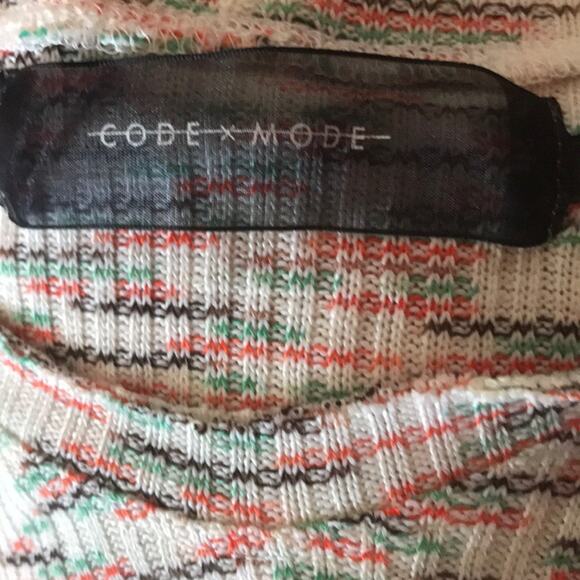Code X Mode Green Multi Space Dye Sweater Size Large - Picture 5 of 6